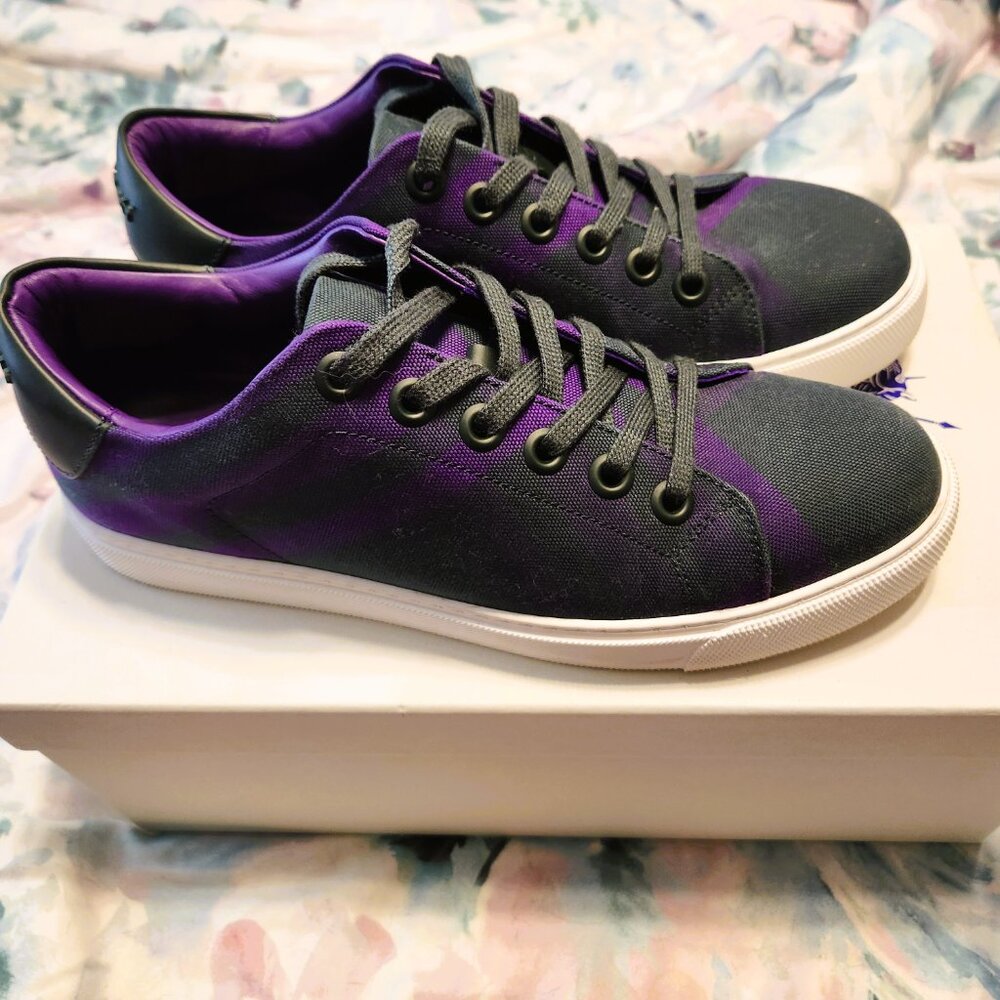 Burberry Black and Purple Women's Sneakers